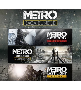 Metro Saga Bundle XBOX One / Xbox Series X|S Xbox One Key GLOBAL